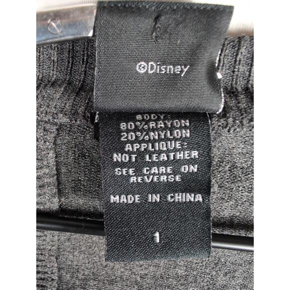 Disney Snow White Dripping Apple Sweater Womens 1X Gray Green Sequin Spooky Top - Picture 6 of 13